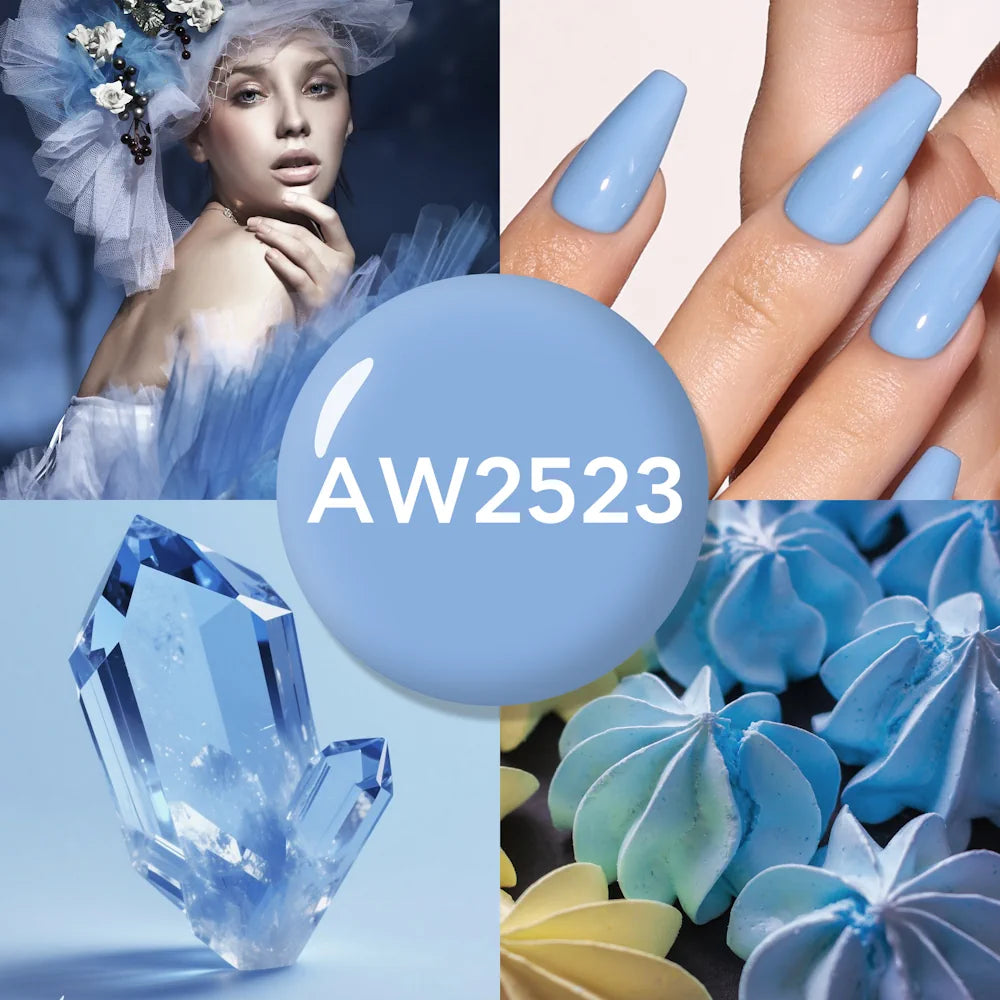 Bluesky gel lak AW2523 Tropical Blue