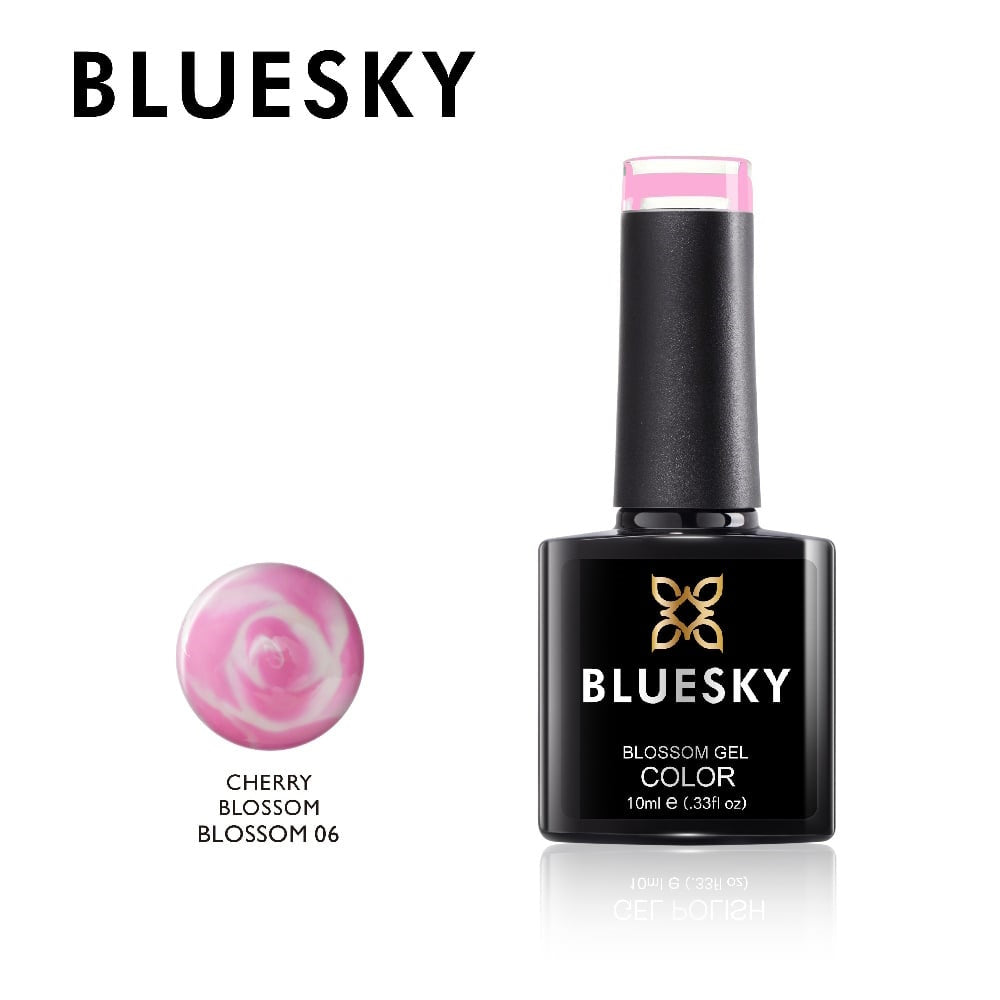 Bluesky UV LED gel lak (Blossom06), 10ml - Svetlo roza
