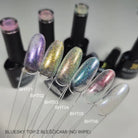 Bluesky top coat z bleščicami