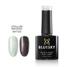 Bluesky top coat z bleščicami