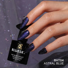 Bluesky top coat z bleščicami