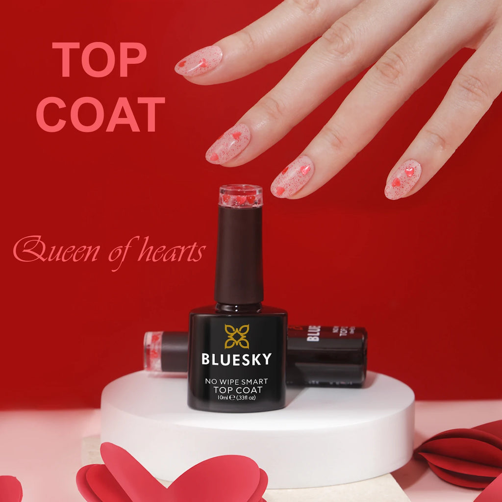 Bluesky Top coat s srčki queen of hearts