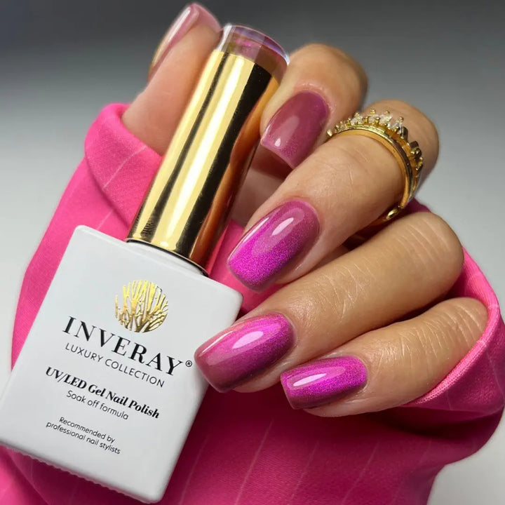 INVERAY gel lak 319 DUSTY MULBERRY 10ml (MAGNETNI)