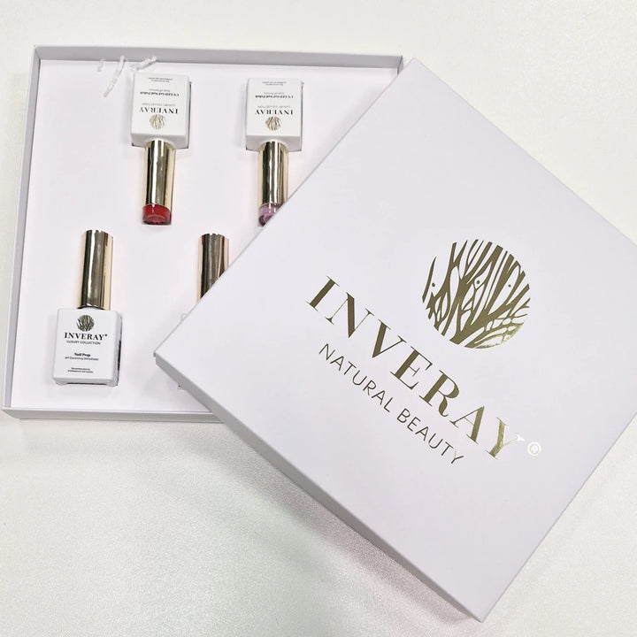 INVERAY KOMPLET (Nail prep, Base coat, Top coat + 2 odtenka po želji) 10ml