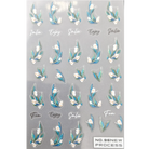 Nalepka za nohte 254