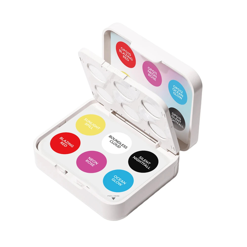 Ombre paleta za nohte baby boomer