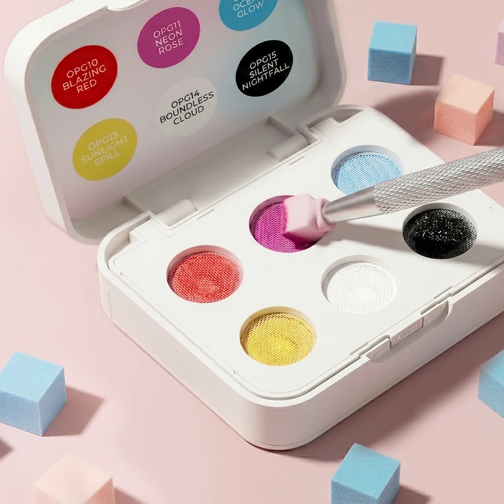 Ombre paleta za nohte baby boomer