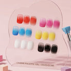 Ombre paleta za nohte baby boomer