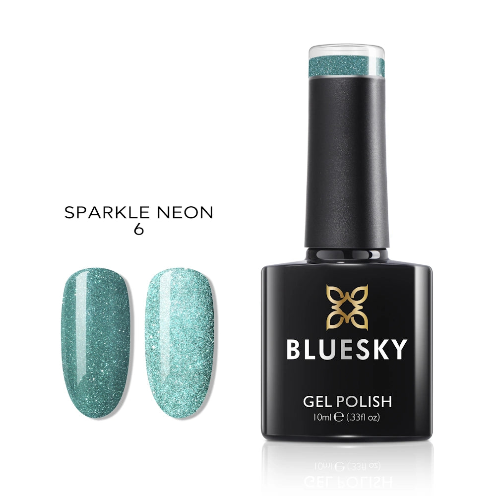 Bluesky gel lak Sparkle neon 6