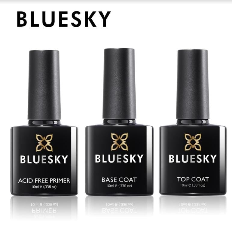 bluesky base coat, top caot in primer set