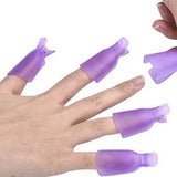 Sponke za odstranjevanje soak off gel lakov, gelov (10 kos)