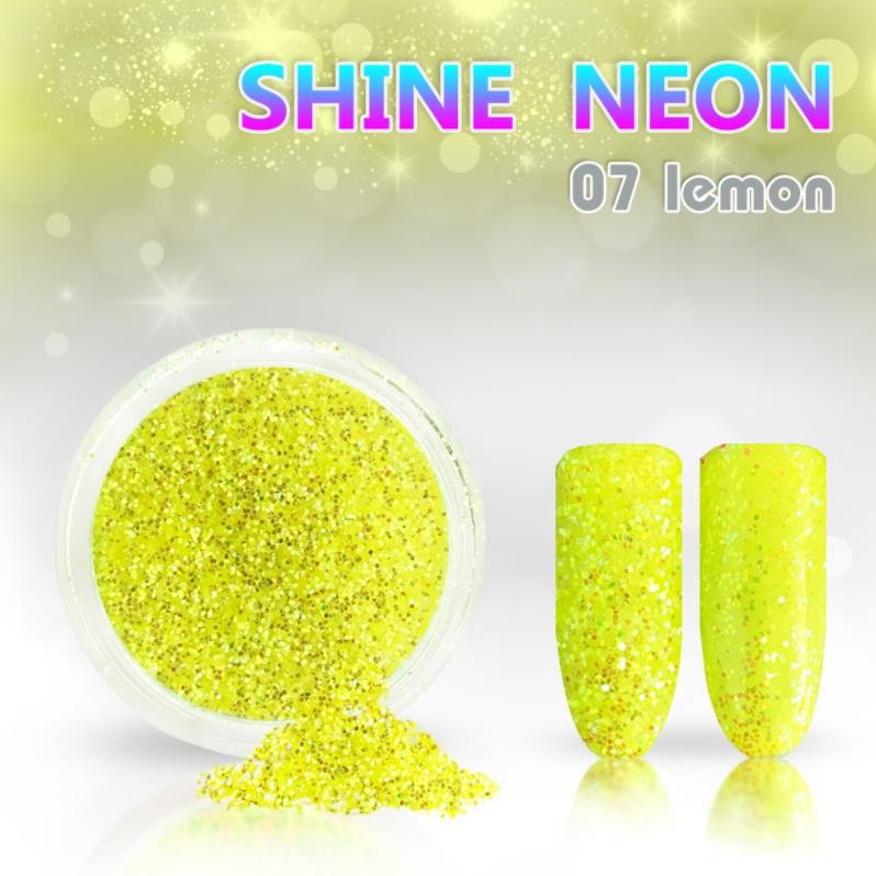 Neon bleščice (Neon lemon 07), 5g