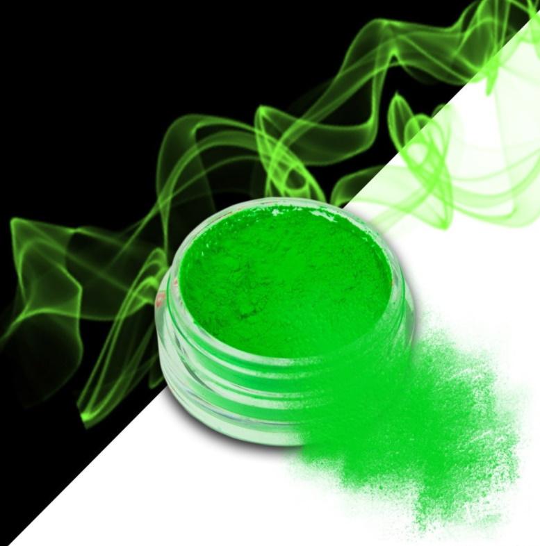 Smoke puder/ pigment (Neon green 02), 2g