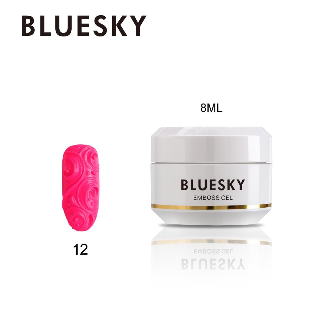 Bluesky UV/LED Emboss gel (12), 8ml
