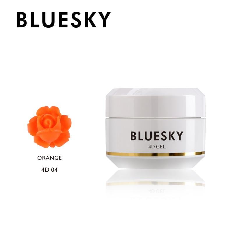 Bluesky UV/LED 4D gel (04 oranžen), 8 ml