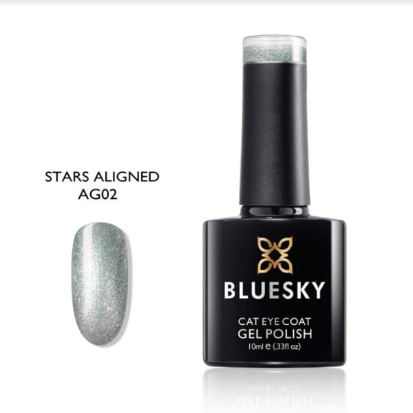 Bluesky UV/LED gel-lak (Aurora Galaxy cat eye - Magnetni AG02), 10 ml