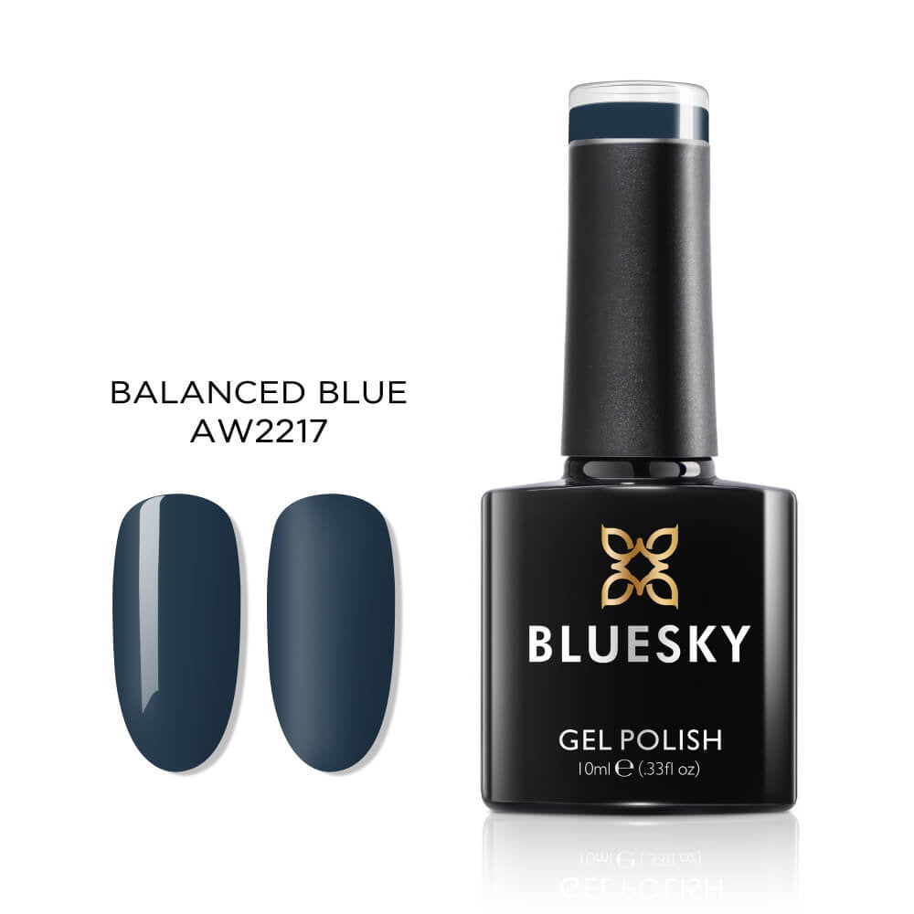 Bluesky UV/LED gel-lak (AW2217/ Balanced Blue), 10ml