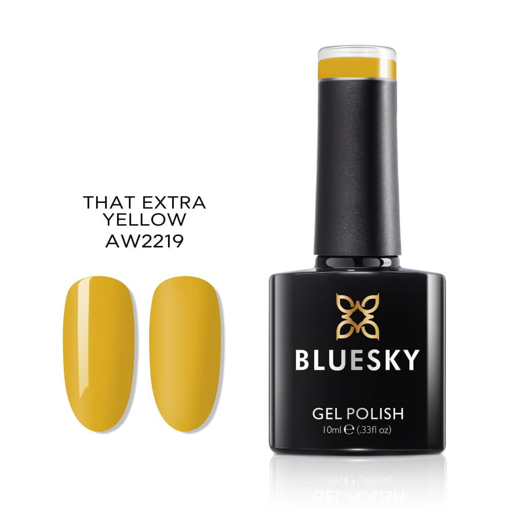Bluesky UV/LED gel-lak (AW2219/ The Extra Yellow), 10ml