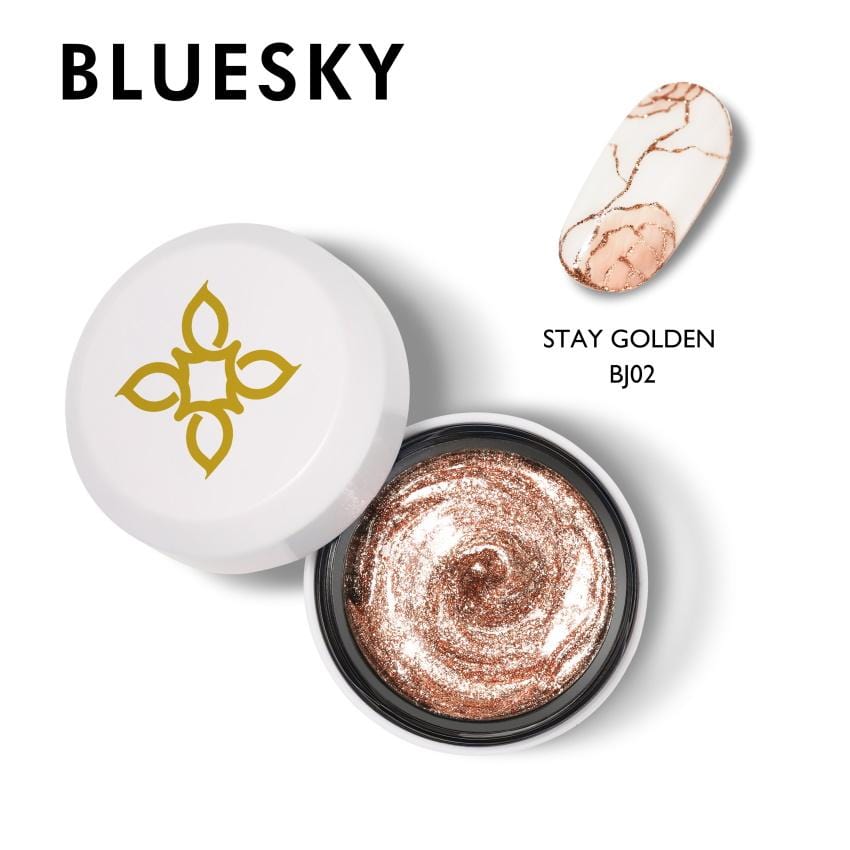 Bluesky UV LED Paint Barvni gel (Stay Golden - BJ02), 8ml