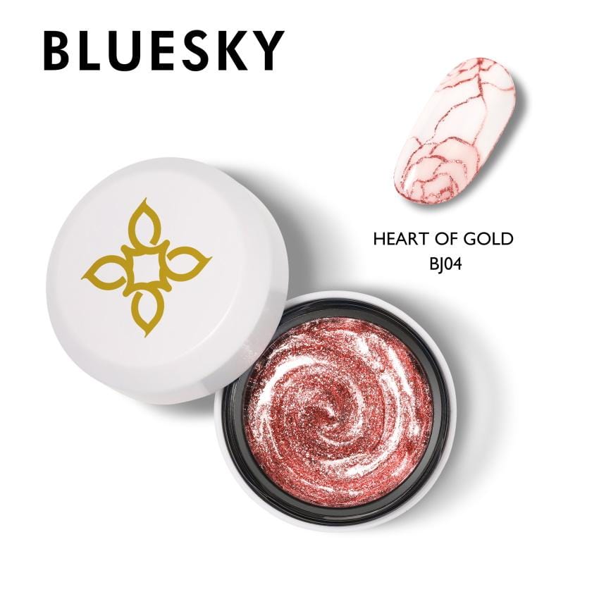 Bluesky UV LED Paint Barvni gel (Heart of gold - BJ04), 8ml