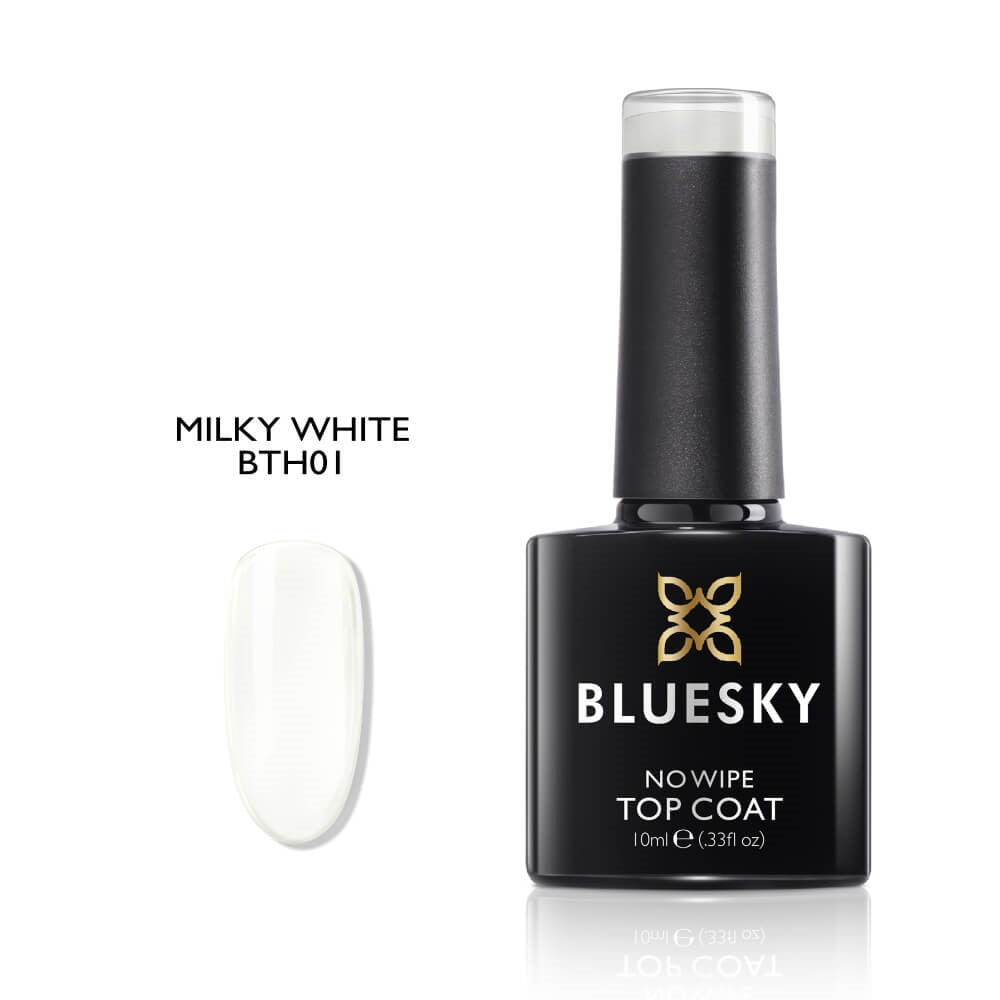 BLUESKY UV/LED GEL-LAK (BARVNI NO WIPE TOP COAT - BTH01) 10ML