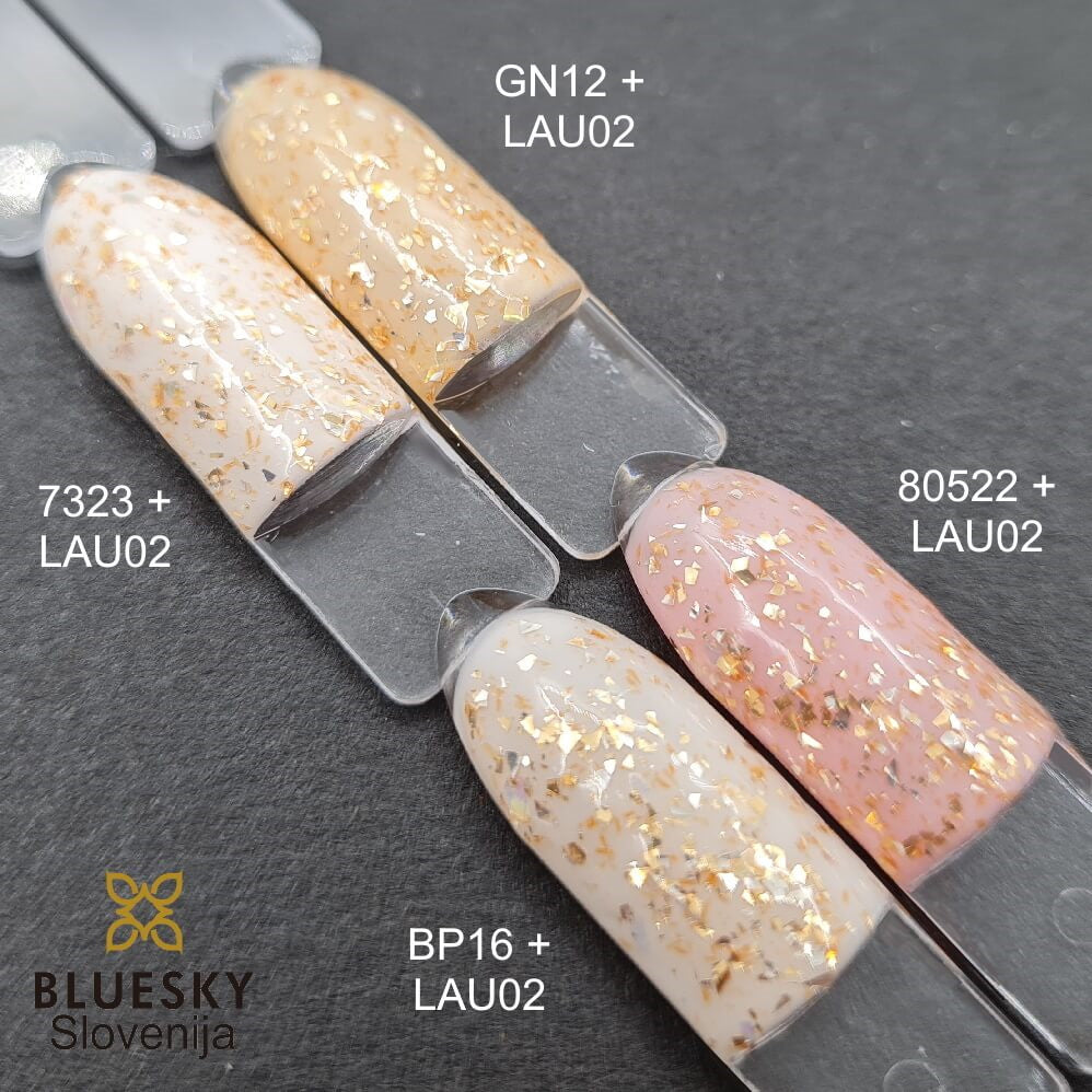 Bluesky UV/LED gel-lak (LAU02/ I see butterflies), 10ml