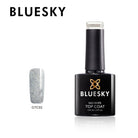 Bluesky top coat nadlak z bleščicami