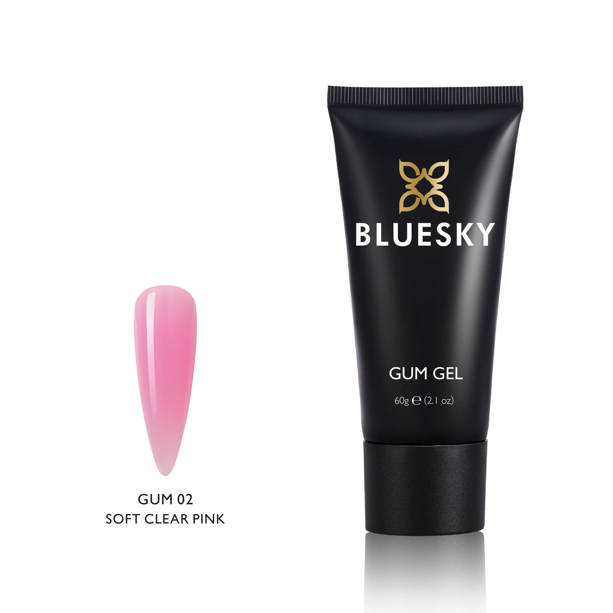 Bluesky UV/LED Gum gel (Prozoren - Clear), 35g /60g geliranjenohtov