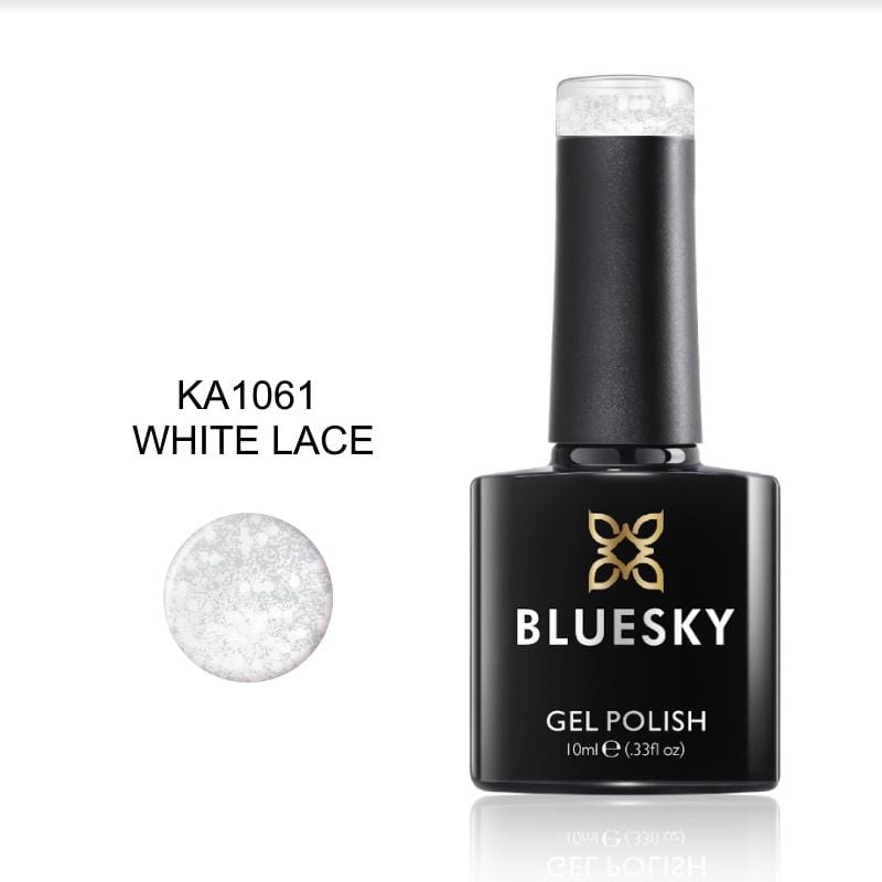 Bluesky UV/LED gel-lak (KA1061/ White lace), 10ml