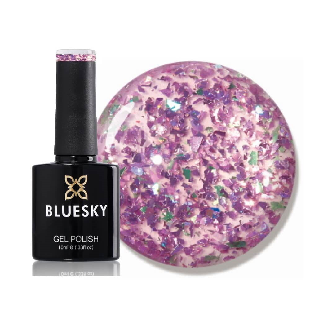 Bluesky UV/LED gel-lak (LAU06/ Sunny Purple), 10ml