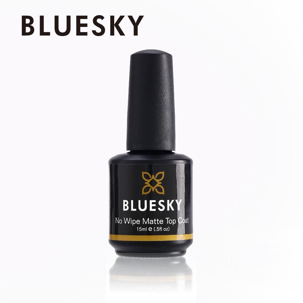Bluesky gel-lak (No wipe MAT Top coat), 10ml /15ml
