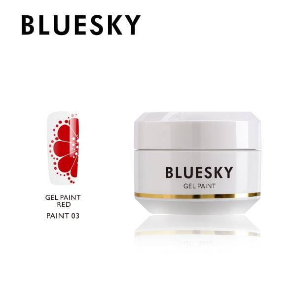 Bluesky UV LED Paint Barvni gel (RDEČ 003), 8ml