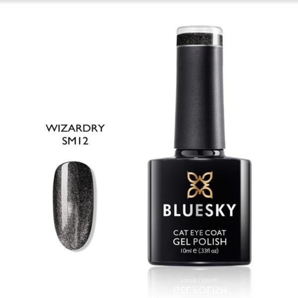 Bluesky UV/LED gel-lak (Smoothie cat eye - Magnetni SM12), 10 ml