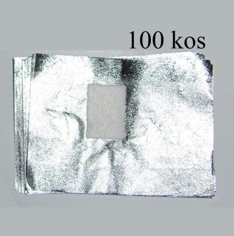 Srebrna folija za odstranjevanje gel-laka (100 kos)