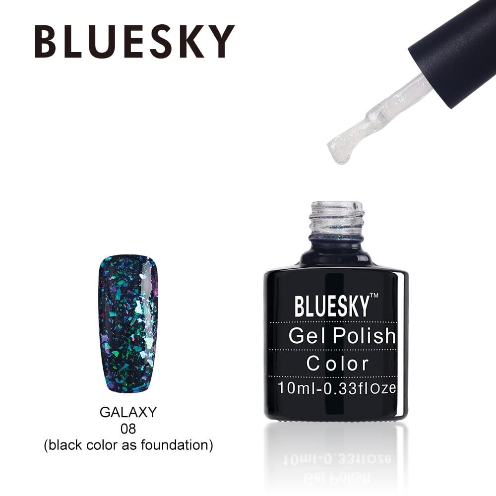 Bluesky UV/LED gel-lak (Galaxy 08), 10 ml