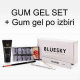 Bluesky UV LED Gum gel SET