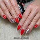 Bluesky gel lak Santa red