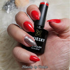 Bluesky gel lak Santa red