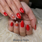 Bluesky gel lak Santa red