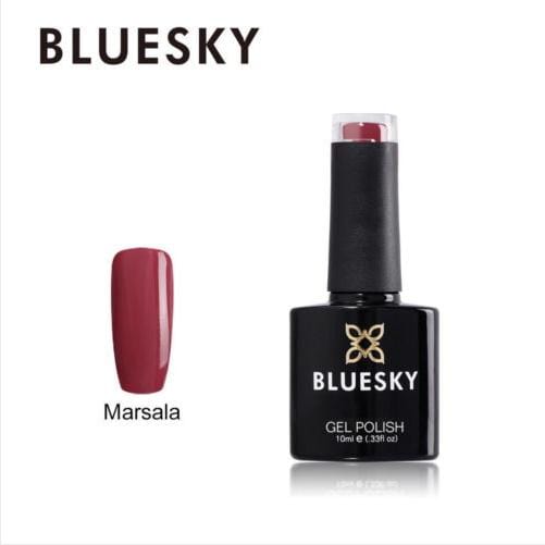 Bluesky UV/LED gel-lak (BSH006/ Marsala), 10 ml