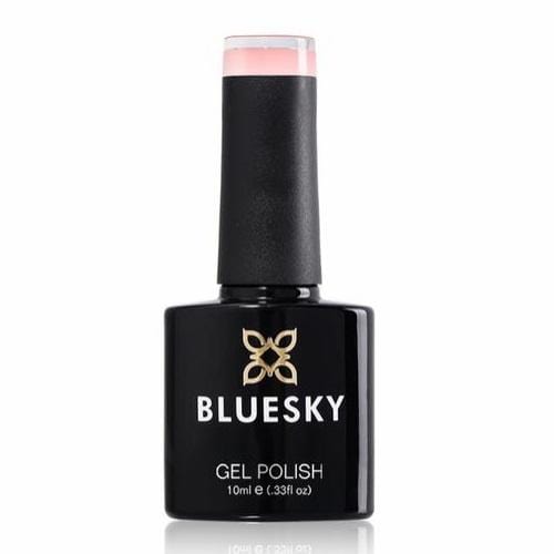 Bluesky UV LED gel lak (A50/ Iced pink) Nežna roza z drobnimi perlicami, 10 ml