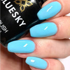 Bluesky UV LED gel lak Svetlo moder (neon19/ Pacific), 5ml/10 ml_