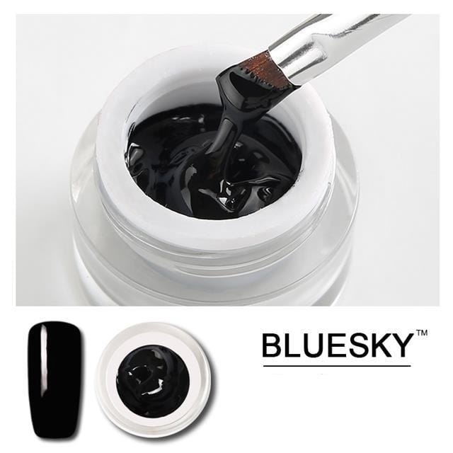 Bluesky UV/LED Barvni gel (ČRN 001), 8ml geliranjenohtov