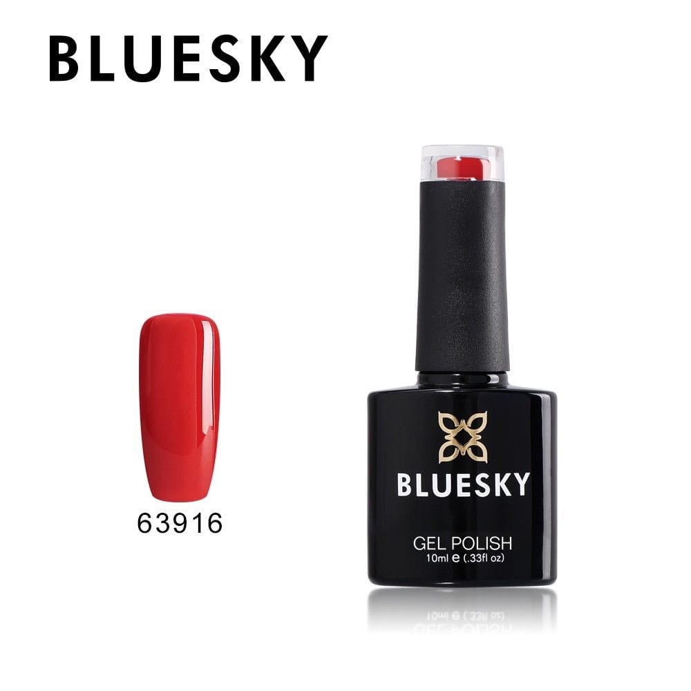 Bluesky UV LED gel lak (63916/ Siren red), 10ml