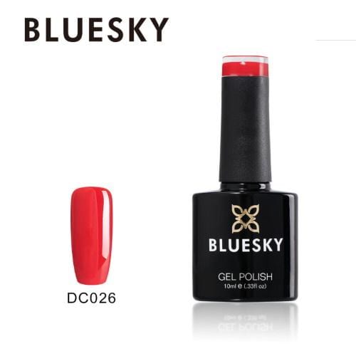 Bluesky UV/LED gel-lak (DC26/ Festive red), 10 ml geliranjenohtov