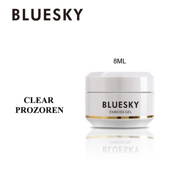 Bluesky UV/LED Emboss gel (Clear/Prozoren), 8ml