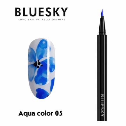 Aqua color nail pen (05)