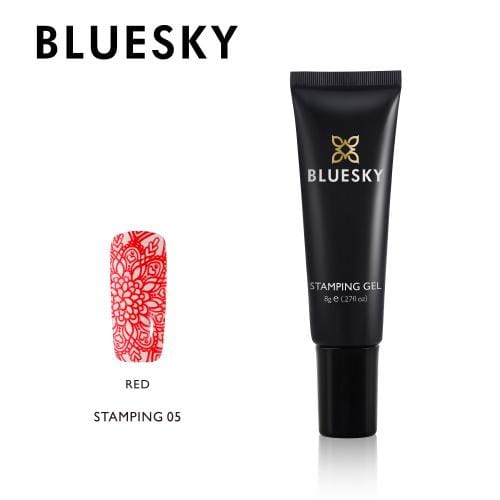 Bluesky gel za stamping (Rdeč), 8ml